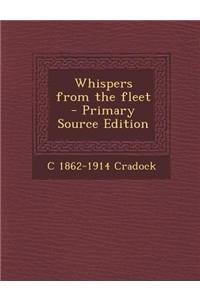 Whispers from the Fleet