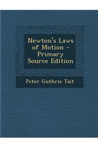 Newton's Laws of Motion