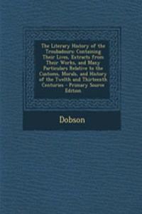 The Literary History of the Troubadours
