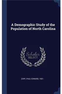 Demographic Study of the Population of North Carolina