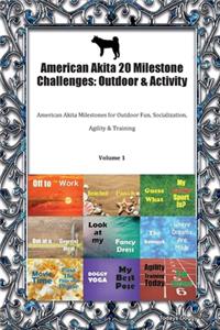 American Akita 20 Milestone Challenges