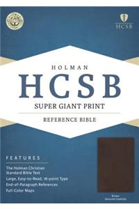 Super Giant Print Reference Bible-HCSB