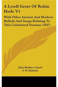 Lytell Geste Of Robin Hode V1