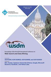 Wsdm 13 Proceedings of the 6th ACM International Conference on Web Search and Data Mining