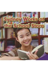 Sydney Works at the School Store