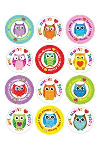 Owl Always Love Jesus! Shape Stickers