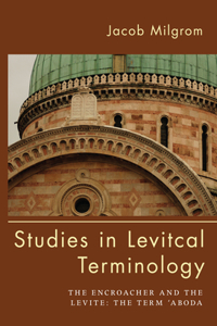 Studies in Levitical Terminology