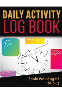 Daily Activity Log Book