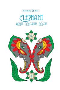 Elephant Adult Coloring Book