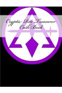 Cryptic Rite Treasurer Cash Book