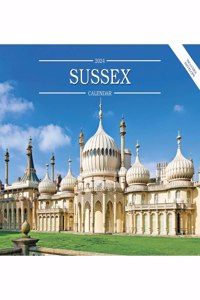 Sussex A5 Calendar 2024