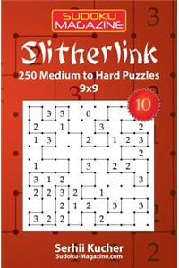 Slitherlink - 250 Medium to Hard Puzzles 9x9