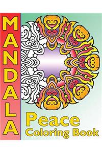 Peace Mandala Coloring Book