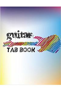 Abstract Guitar Tab Notebook: Volume 2