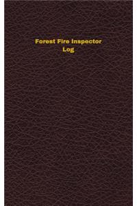 Forest Fire Inspector Log