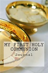 My First Holy Communion Journal