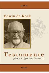 Testamente - Plena Originala Poemaro (Esperanto-Literaturo)