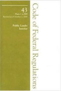 2009 43 CFR 1-999 (DOI, Reclamation Bureau)