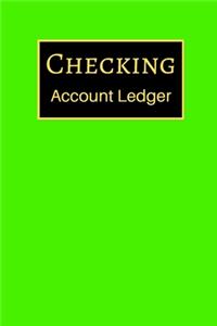 Checking Account Ledger