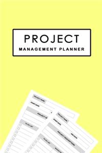 Project Management Planner