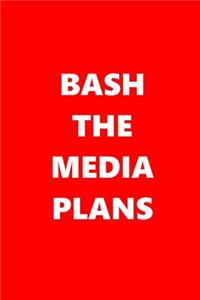 2020 Weekly Planner Bash Media Plans Text Red White 134 Pages