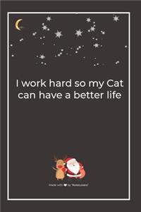 I work hard so my Cat can have a better life
