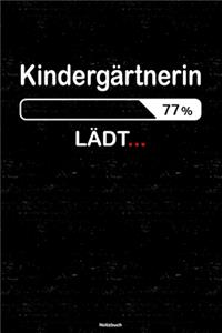 Kindergärtnerin Lädt... Notizbuch
