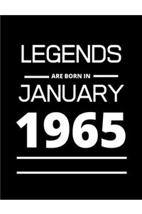 LEGENDS are born in January 1965