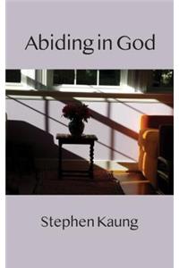 Abiding in God