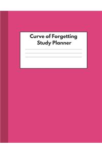 Curve of Forgetting Study Planner