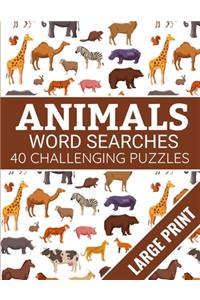 Animals Word Searches