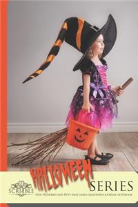 Halloween Series One Hundred and Fifty page lined Halloween Journal