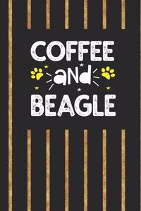 coffee and beagle Notebook