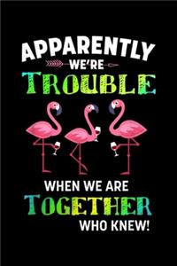 Apparently We're Trouble When We Are Together who knew!