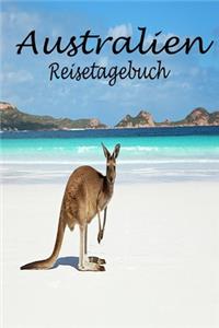 Australien Reisetagebuch: Reisetagebuch für Australien zum ausfüllen und selbstgestalten