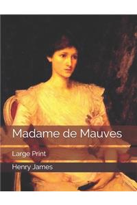 Madame de Mauves