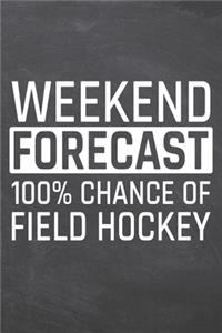 Weekend Forecast 100% Chance of Field Hockey