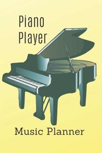 Piano Player Monthly Planner