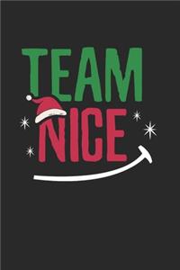 Christmas Team Nice Notebook: Notebook / 6x9 Zoll / 120 ruled Pages