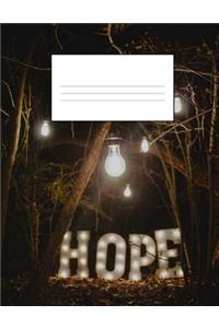 Hope Story Paper Book - Fill With Hope
