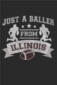 Just a Baller from Illinois Football Player Journal