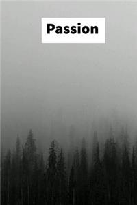 Passion: 120 Blank Lined Page Softcover Notes Journal, College Ruled Composition Notebook