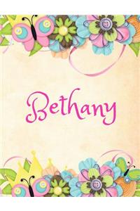 Bethany: Personalized Name Journal Composition Notebook