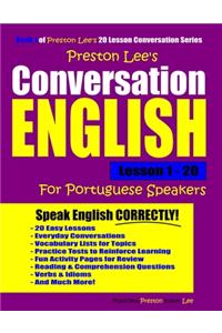 Preston Lee's Conversation English For Portuguese Speakers Lesson 1 - 20