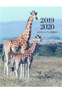 2019 2020 Baby Giraffe 15 Months Daily Planner