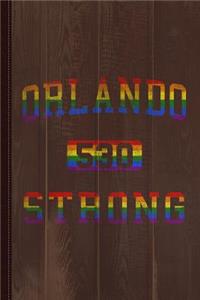 Orlando Strong Vintage Journal Notebook