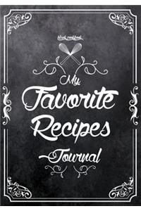 My Favorite Recipes Journal