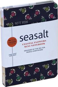 Seasalt: Coastal Flowers Paperback Exposed-binding Mini Notebook