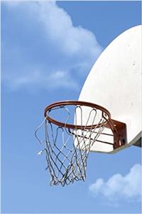 Basketball Hoop and Clouds in the Sky Journal