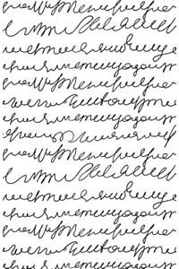 Bullet Journal Scribbly Writing Black and White